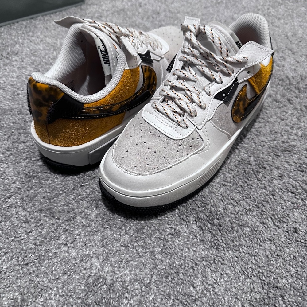 Nike Air Force 1 fontanka Phantom/Velvet Brown/Light Bone/Light Curry